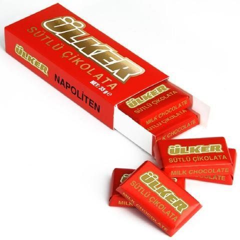 ULKER Napoliten Milk Chocolate 33g