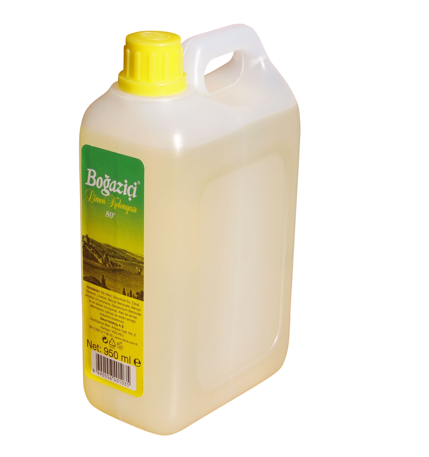 Bogazici Lemon Cologne (Limon Kolonyasi) 950mL