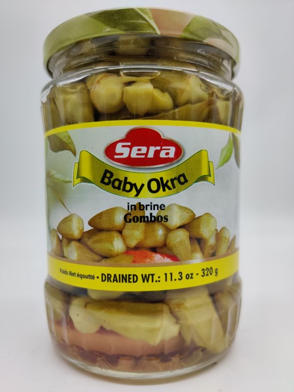 SERA Baby Okra (Cicek Bamya) (Glass) 320g/600g