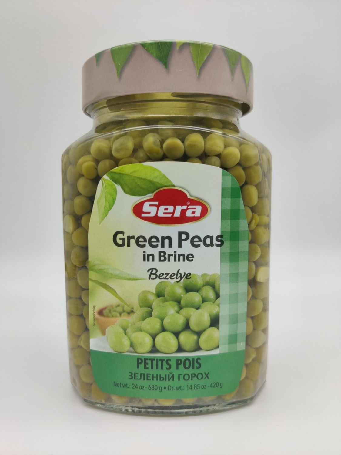 SERA Green Peas (Taze Bezelye) (Glass) 680g