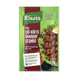 KNORR Cig Kofte Baharat Cesni (Raw Meatball Mix) 40g