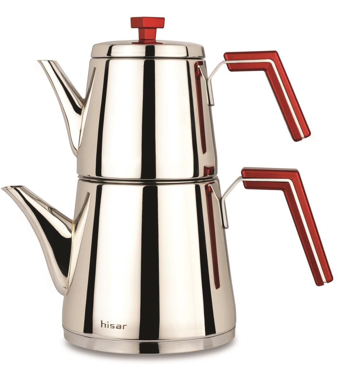 HISAR Milano Tea Pot - Teapots - Caydanlik Set Red