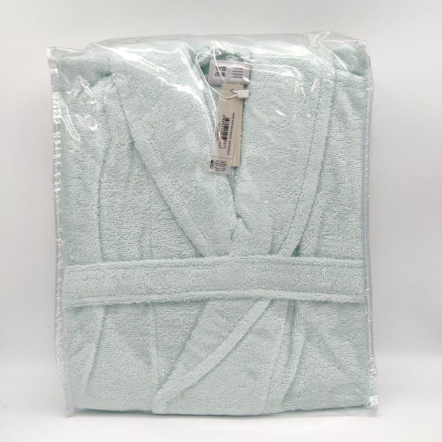 Pure Soft Ice Blue S / M Bathrobe