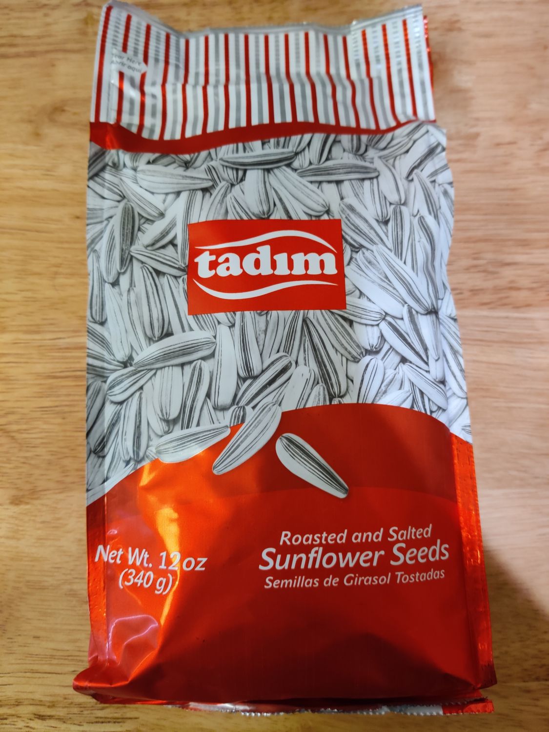 Tadim Roasted &amp; Salted Sunflower Seeds 340g