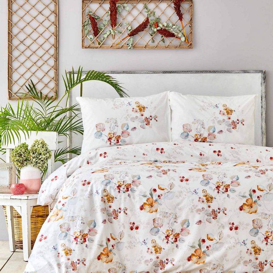 Sarah Anderson Brida Double Duvet Cover &amp; Pillow Set Cift Kisilik