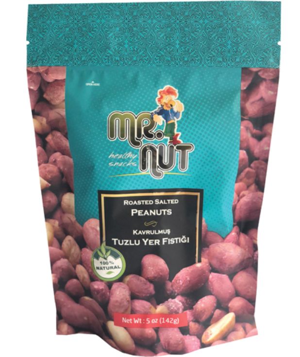 MR. NUT Roasted Salted Peanuts 5oz (141g)
