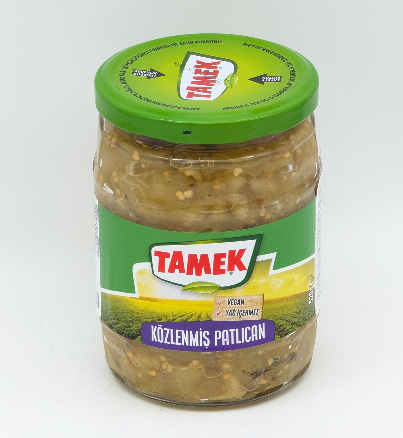 TAMEK Roasted Eggplant - Kozlenmis Patlican 520g