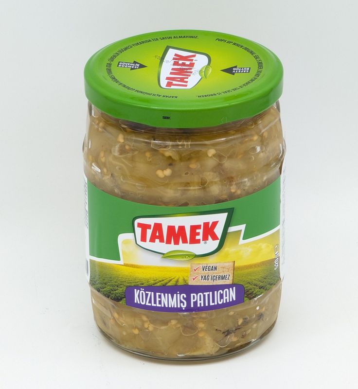 TAMEK Roasted Eggplant - Kozlenmis Patlican 520g