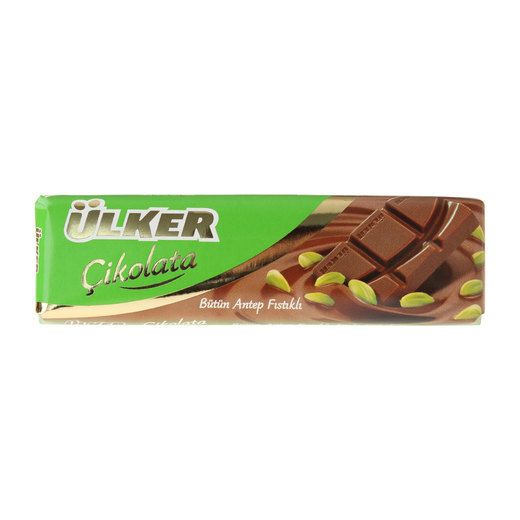 ULKER Milk Chocolate W Pistachio 30g