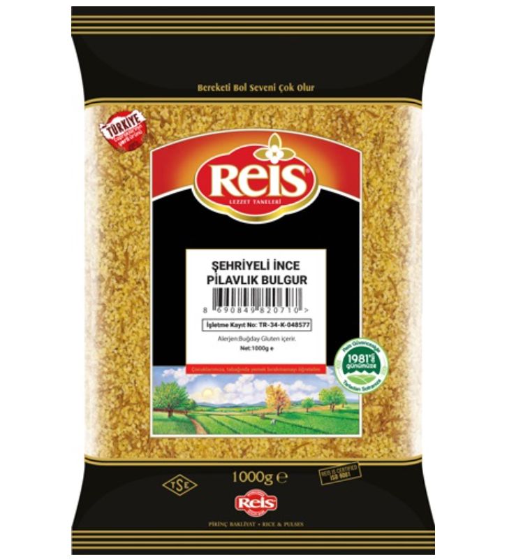 REIS Sehriyeli Pilavlik Bulgur with Vermicelli 1kg