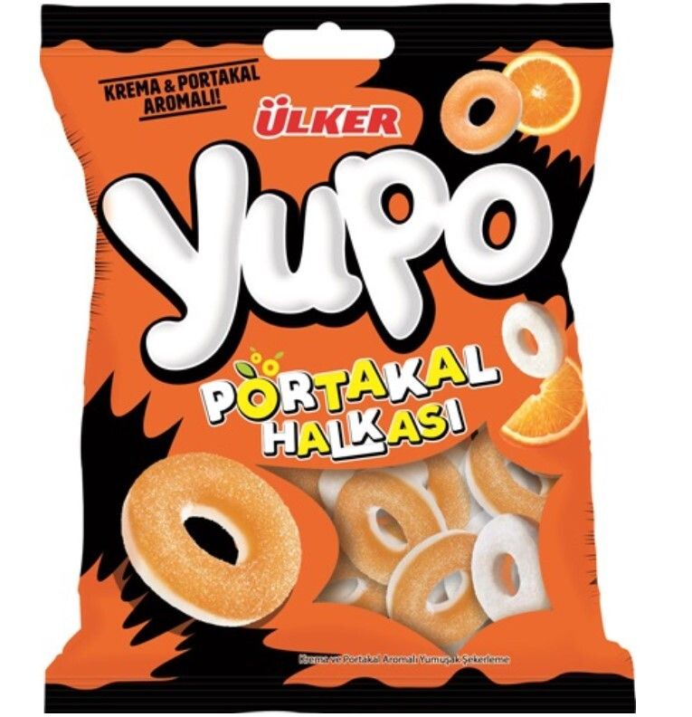 ULKER Yupo Jelly Orange Ring 70g