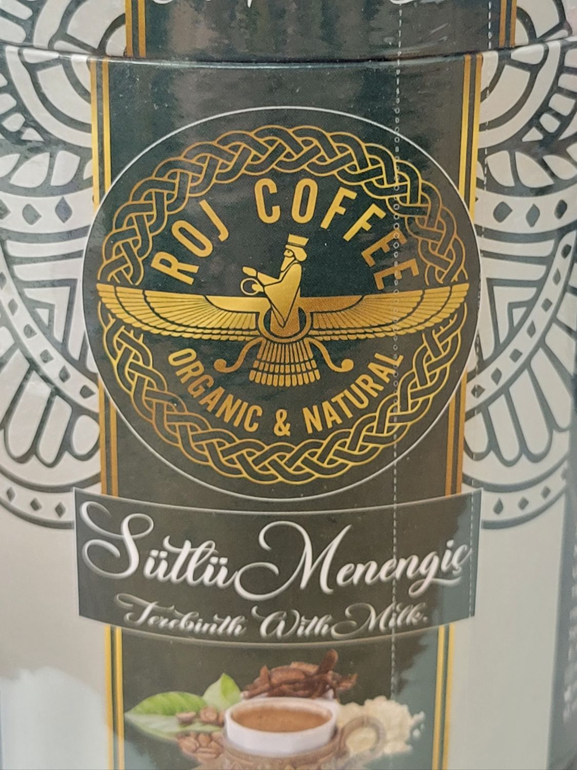 Sutlu Menengic Kahvesi 250g - Milky Pistachios Coffee By Roj Coffee