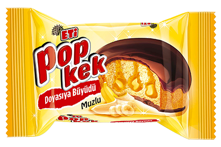 ETI Pop Cake Banana(turkish Pop Kek) 45g