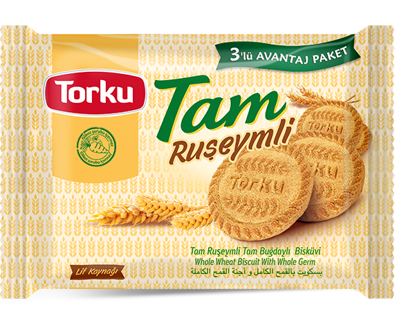 Torku Tam Ruseymli Whole Wheat Germ Biscuits 240g