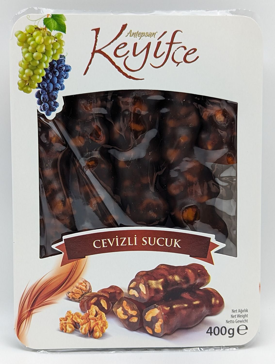 KEYIFCE Cevizli Fitil Lokum - Delight With Walnut Stick 400g