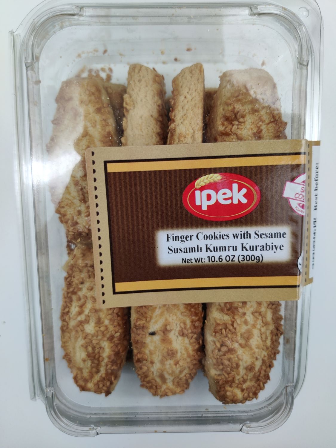 IPEK Finger Cookies With Sesame 300g