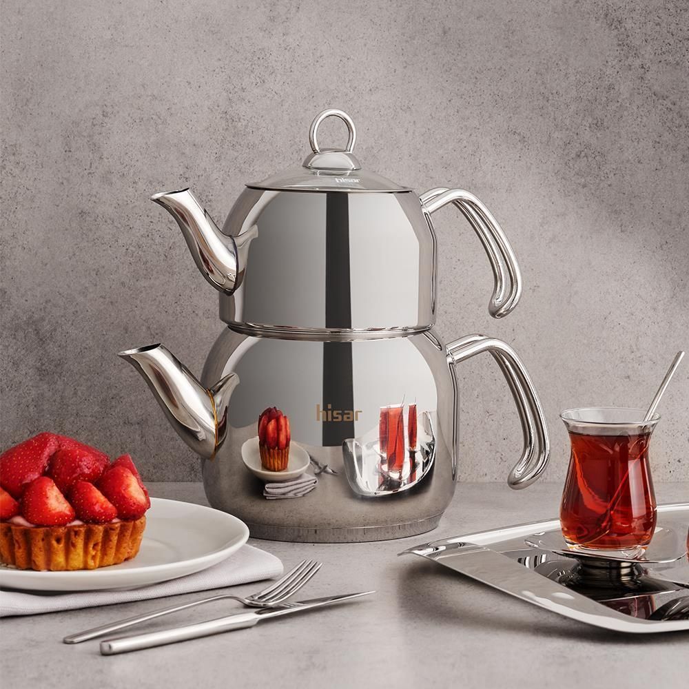HISAR Mercury Tea Pot - Teapots - Caydanlik Set Big