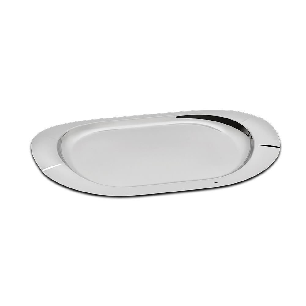 HISAR Monaco Oval Tea &amp; Coffee Serving Tray (48X31cm)