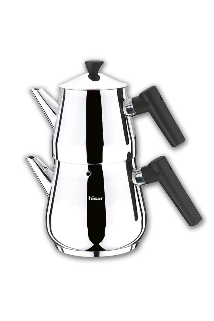 HISAR Heybeli Tea Pot - Teapots - Caydanlik Black Big Size