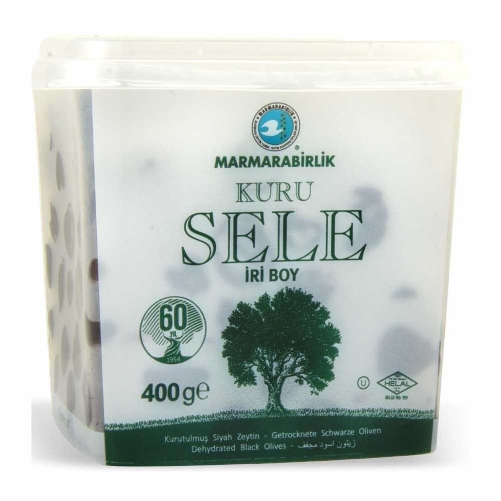 MB Marmara Birlik Kuru Sele Black Olives S 400g