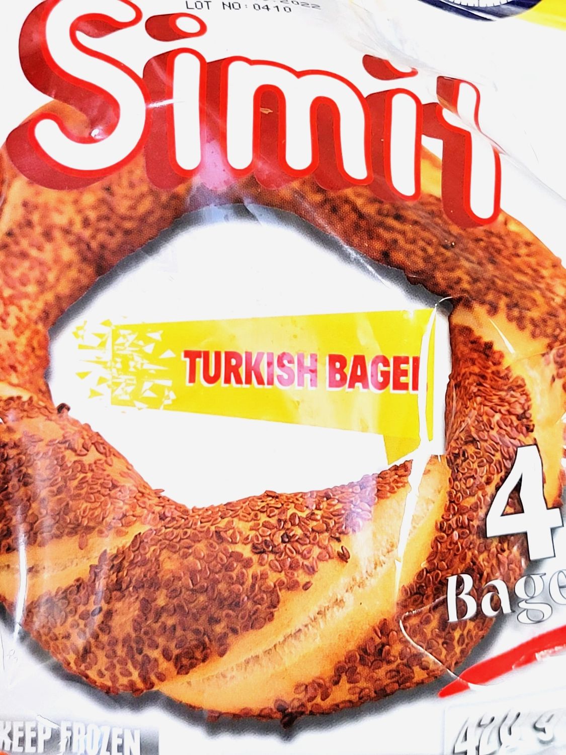 YORUK Turkish Bagels (Simit) 105g x 4pcs