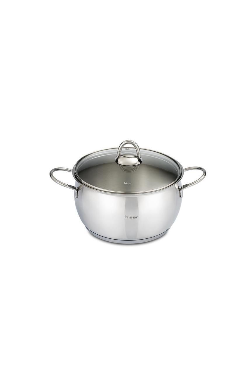 HISAR Mercury Ideal Pot Set, 8 Pcs. (18X9p/20x10p/22x12p/24x8p)