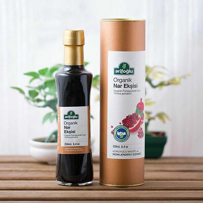 ARIFOGLU Organic Turkish Pomegranate Aromatic Souce 250g Glass