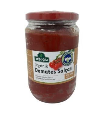 ARIFOGLU Organic Tomato Paste Gravy 660g Glass
