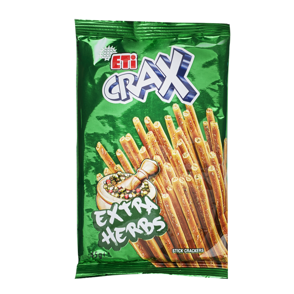 ETI Crax Herbs Stick Cracker Baharatli Cubuk Kraker 50g