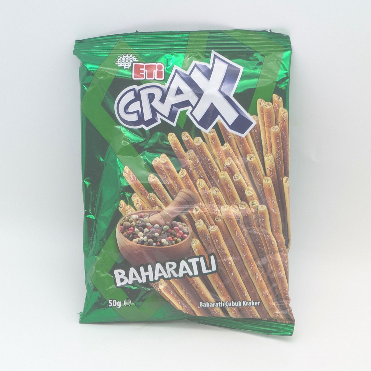 ETI Crax Herbs Stick Cracker Baharatli Cubuk Kraker 50g