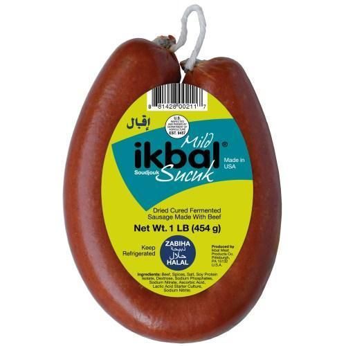 Ikbal 10oz Mild Sucuk Soujouk Halal