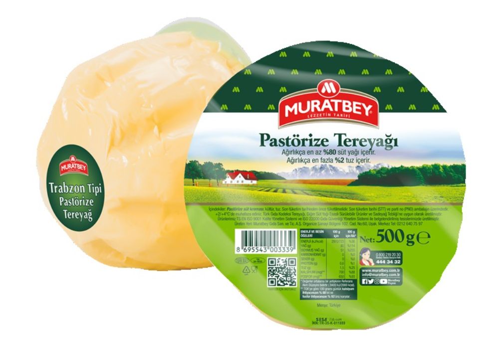 Muratbey Trabzon Usulu Butter 500g (Product Of Turkey)