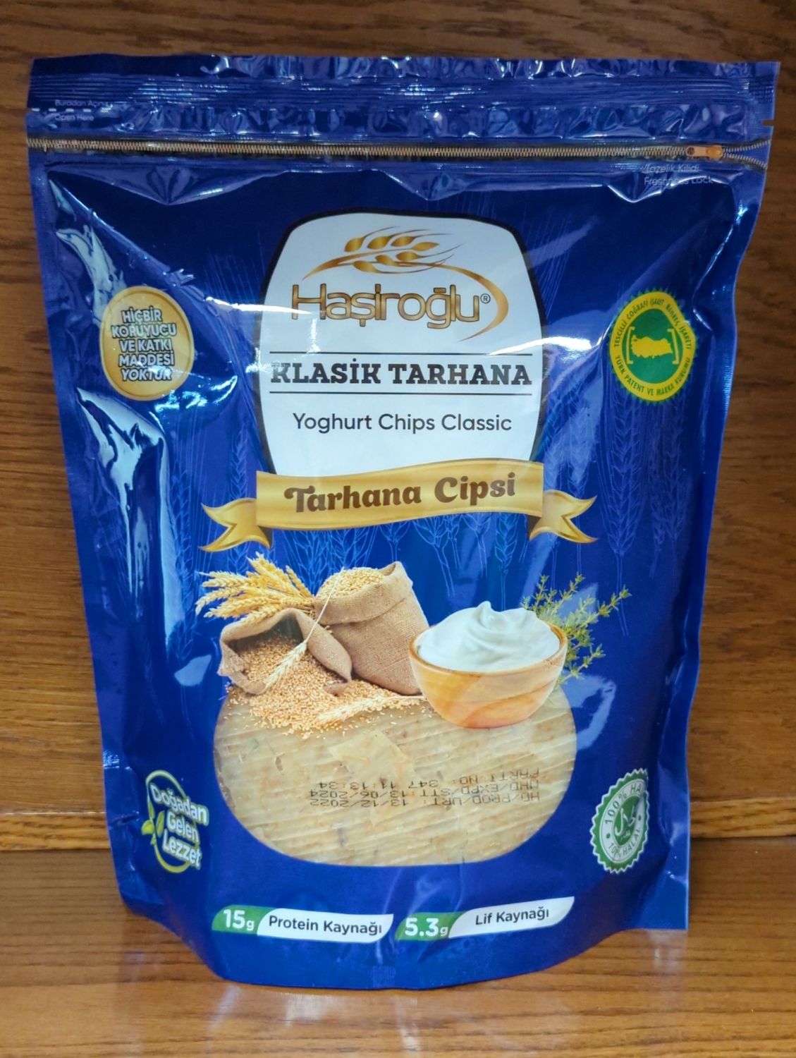 HASIROGLU Cerezlik Klasik Tarhana Yogurt Chips Classic 450g