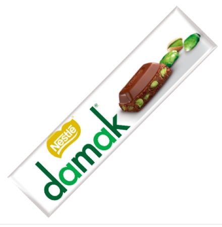 NESTLE Damak Milk Chocolate With Pistachio 35g