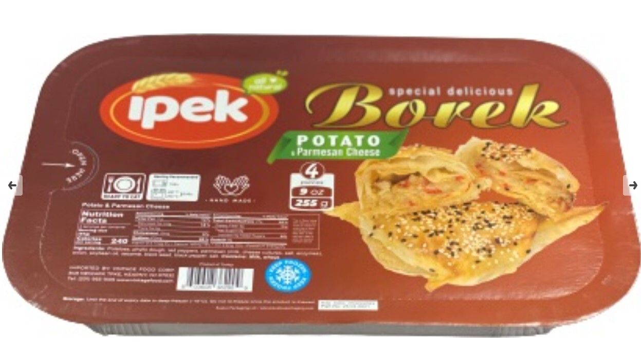 IPEK Borek Potato &amp; Cheese 255g (Frozen)