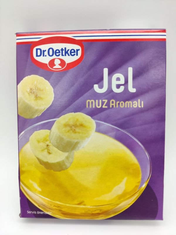 Dr. Oetker Jel Muz Banana Aromali 100g