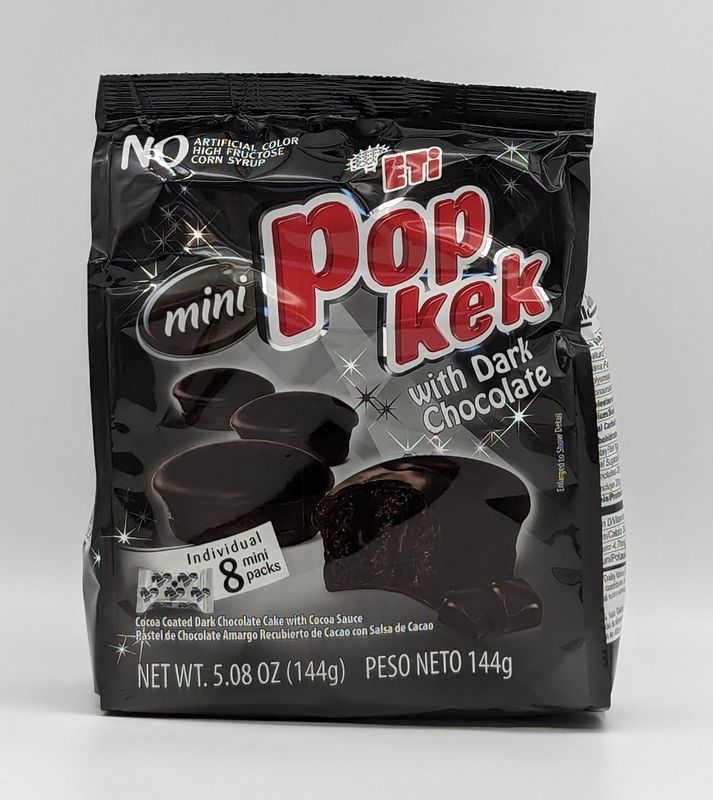 ETI Pop Kek Mini Bitter Dark Chocolate 144g