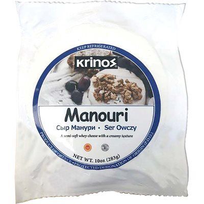 KRINOS Manouri Cheese 10oz (283g) Vac Pack