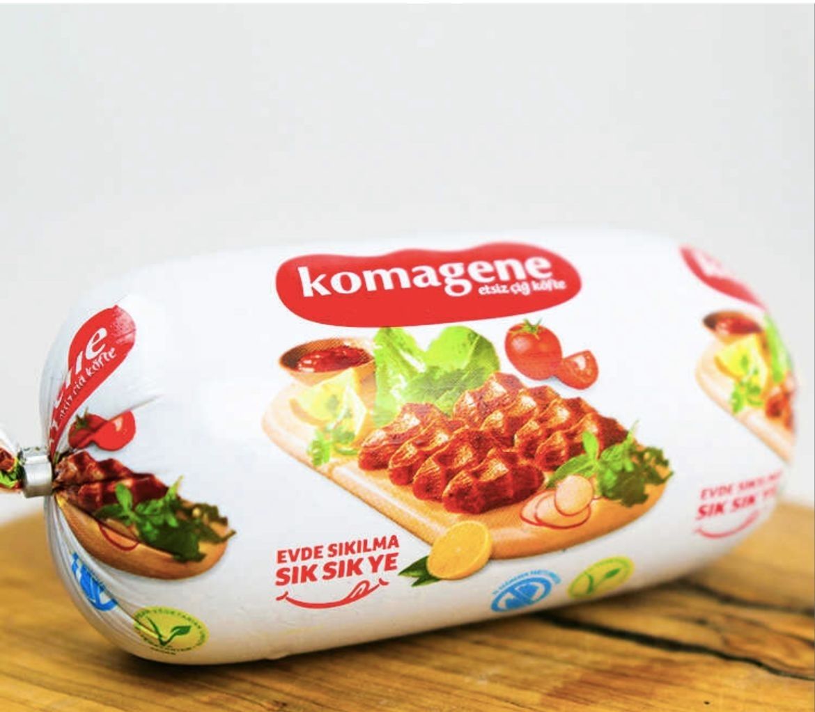 Komagene Cig Kofte 600g Vacuum Pack - Meatless Raw Meatball- Cig Kofte, Cigkofte