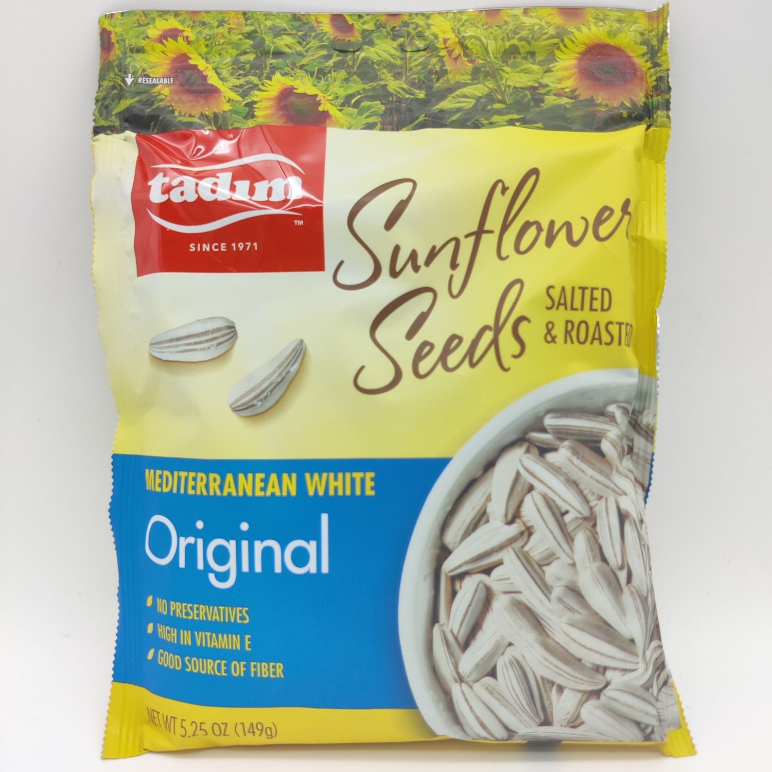 TADIM Sunflower Seeds Original White Salted 149g