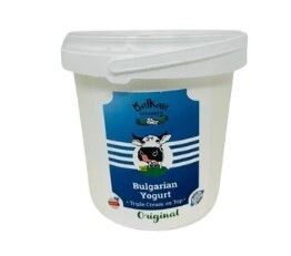 BALKAN CREAMERY Triple Cream On Top Yogurt No Sugar Added 1kg
