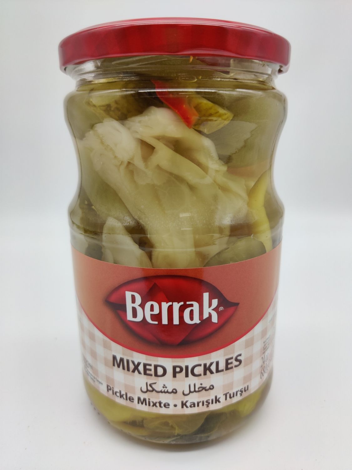 BERRAK Mixed Pickles 680g Karisik Tursu