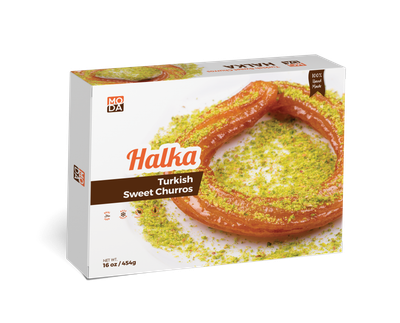 MODA Turkish Sweet Churros Halka Tatli Baklava 16oz
