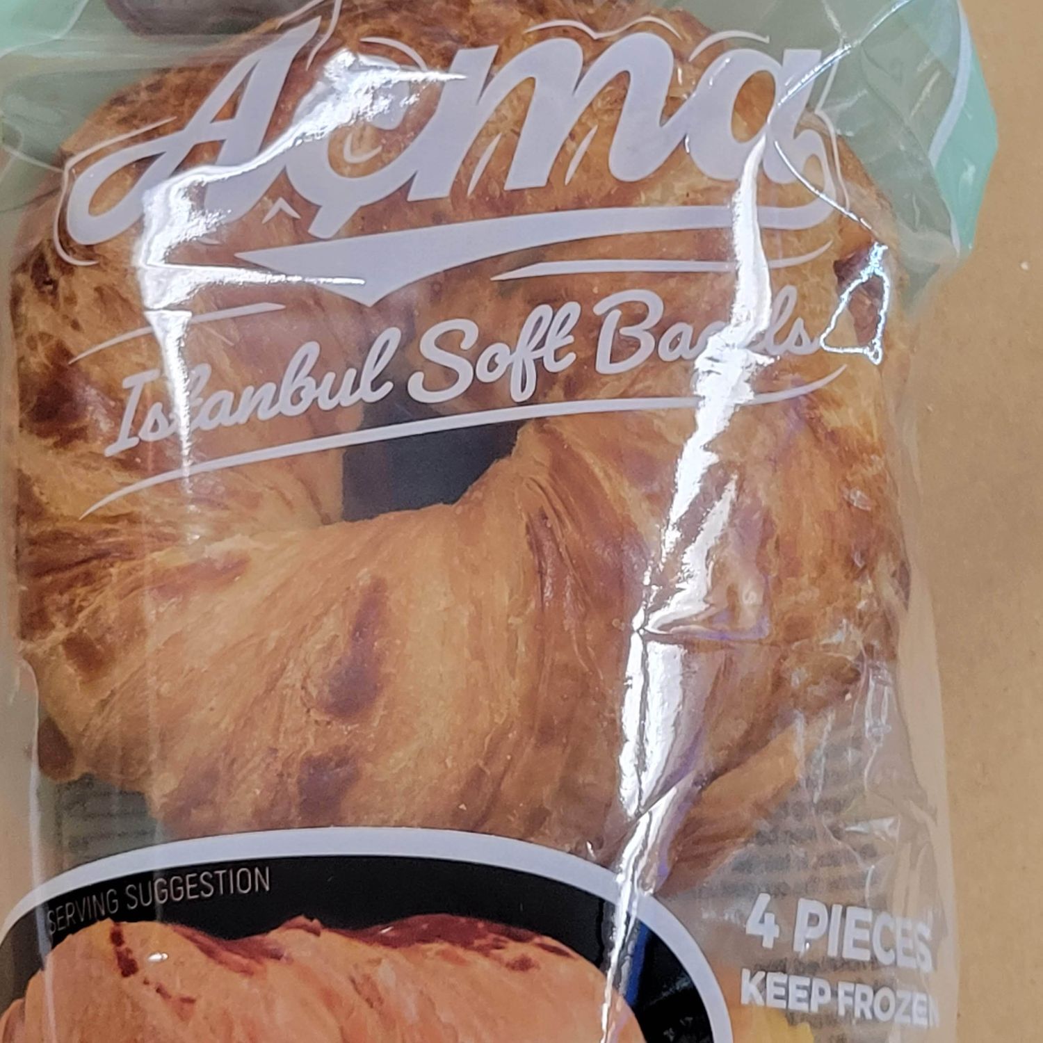 NEMA Acma Istanbul Soft Bagels 360g (90g x 4pcs) (Frozen)