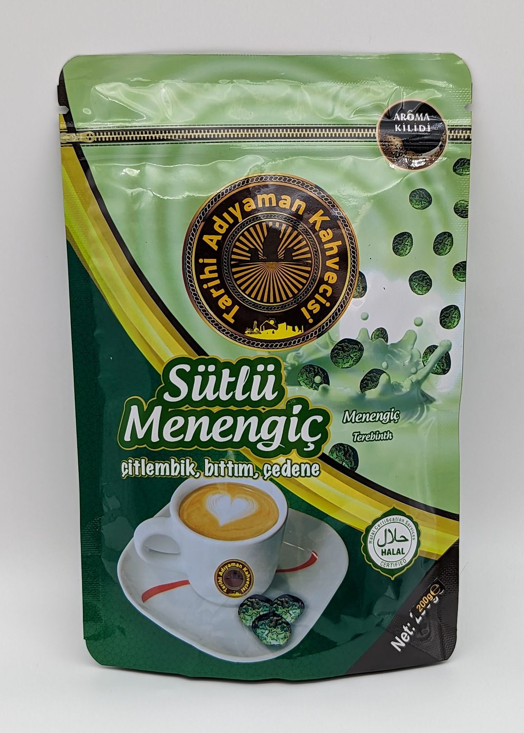 ADIYAMAN Sutlu Menengic Kahvesi - Menengic Coffee with Milk 200g