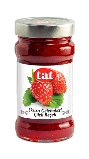 TAT Extra Traditional Strawberry Jam - Geleneksel Cilek Receli 380g