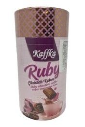 KAFFKA Ruby Chocolate Coffee Can 200g Traditional Turkish Coffee By Sekeroglu