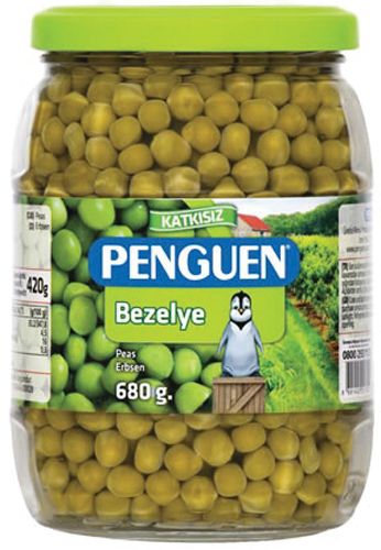 PENGUEN Green Peas (Taze Bezelye) (Glass) 680g