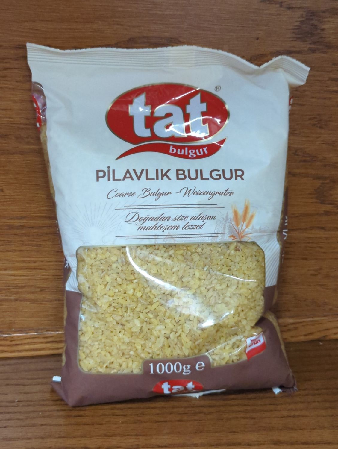 TAT Coarse Bulgur - Pilavlik Bulgur 1kg