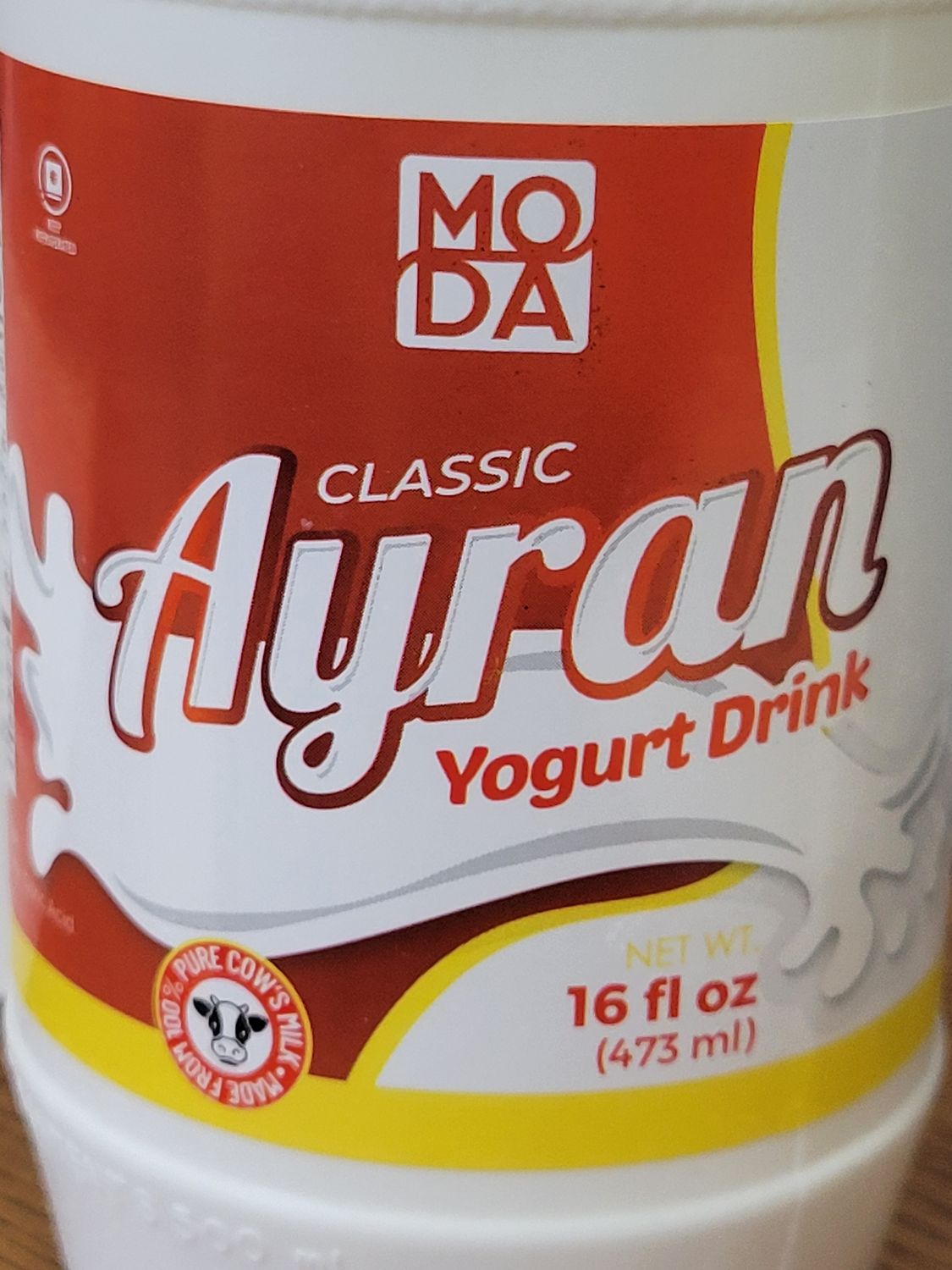 MODA Ayran - Yogurt Drink 16oz x6pcs